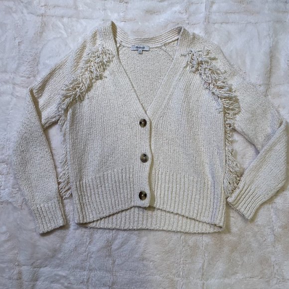 Madewell Chatterton Fringe Cardigan - Picture 3 of 4